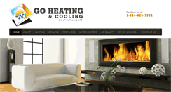 Desktop Screenshot of goheating.ca